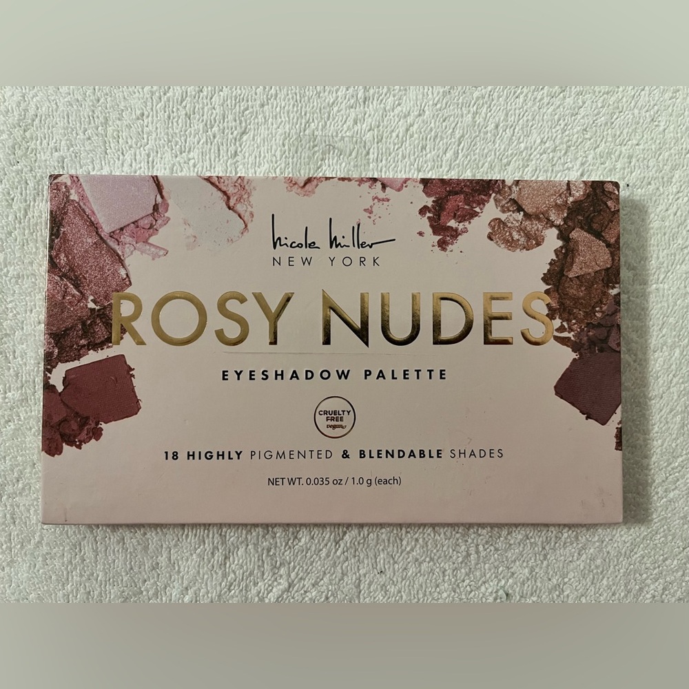 Nicole Miller Rosy Nudes Eyeshadow Collection